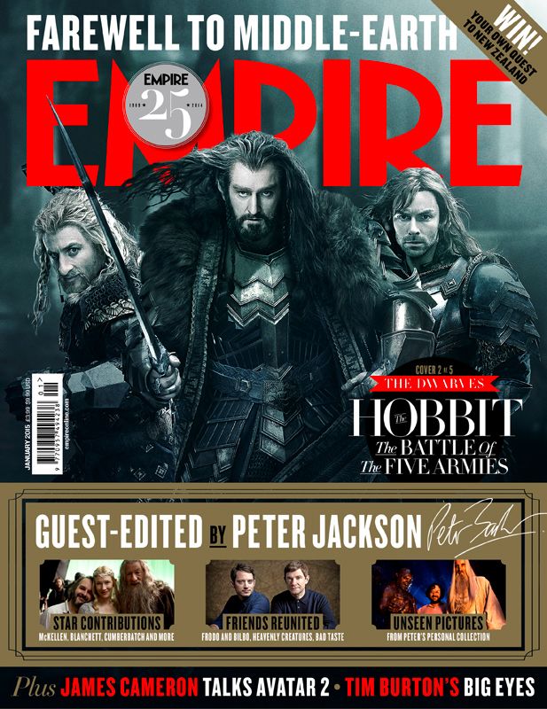The Hobbit: The Battle of the Five Armies Empire Cover #2