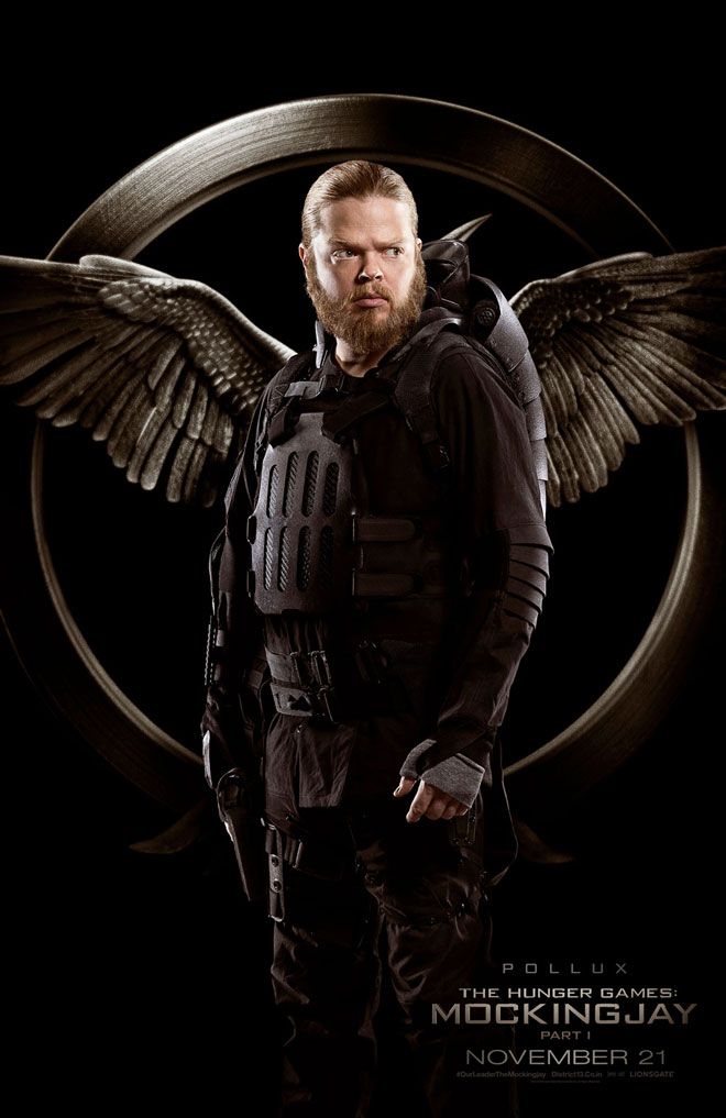 The Hunger Games: Mockingjay Part 1 Pollux Character Poster