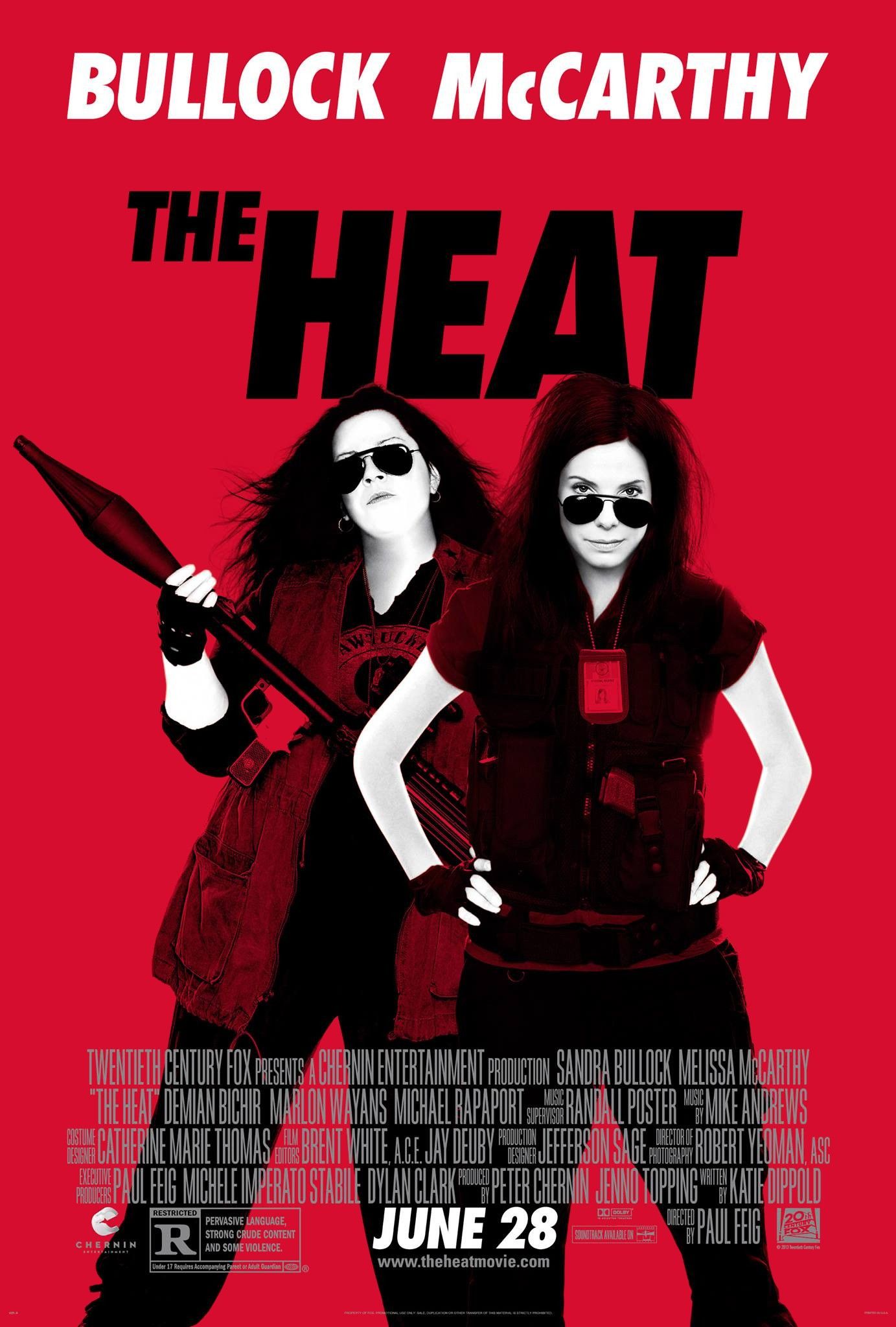 The Heat Poster with Sandra Bullock and Melissa McCarthy