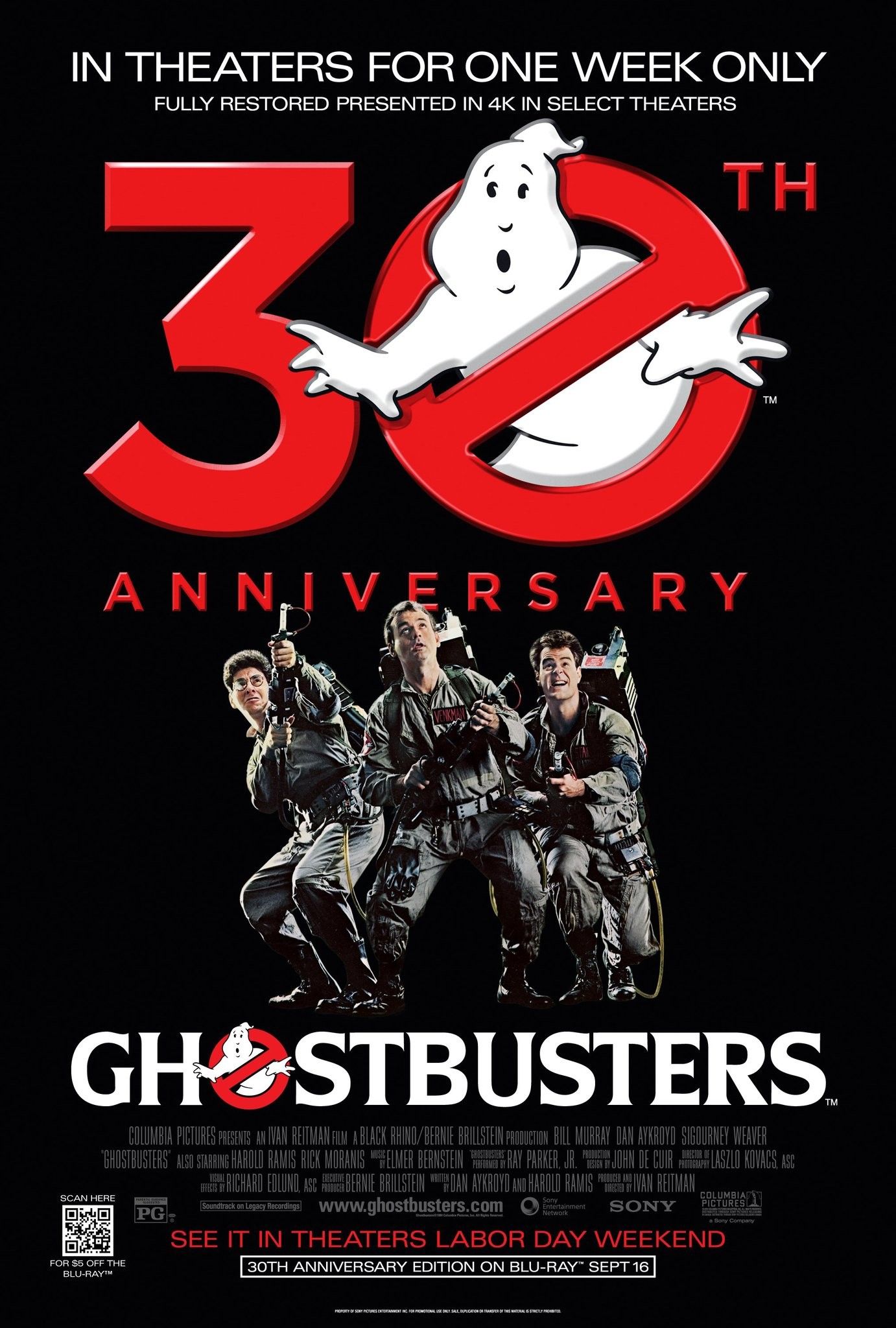 Ghostbusters 20th Anniversary Poster