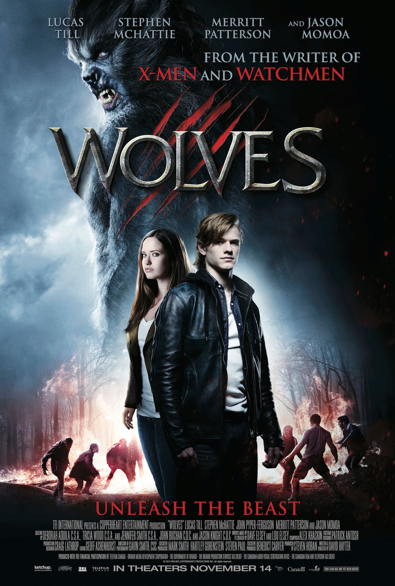 Wolves Poster from the Writer of X-Men and Watchmen