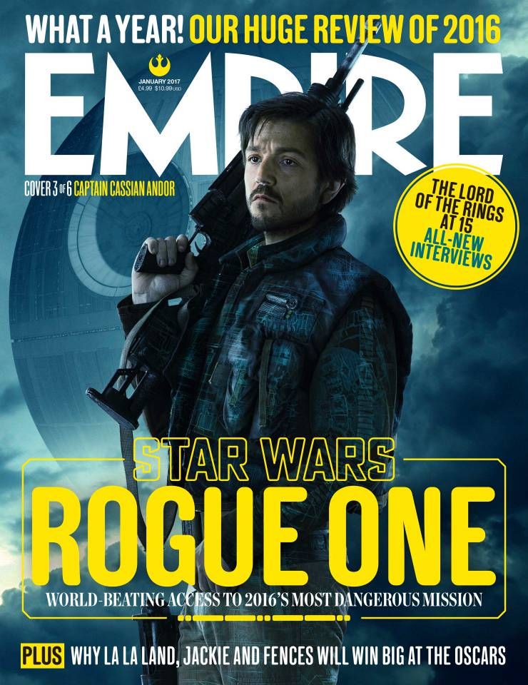 Rogue One: A Star Wars Story Cassian Andor Empire Cover