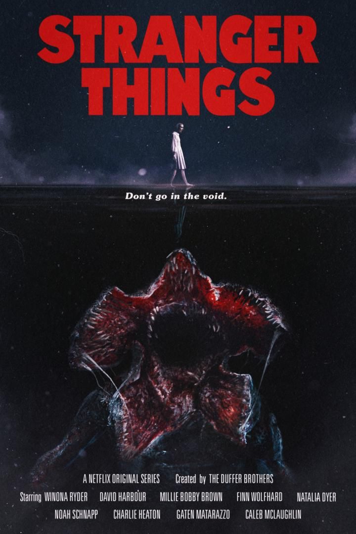 Stranger Things Season 2 Jaws poster