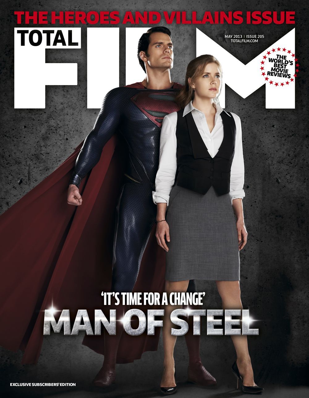 Man of Steel Total Film Magazine Cover 2