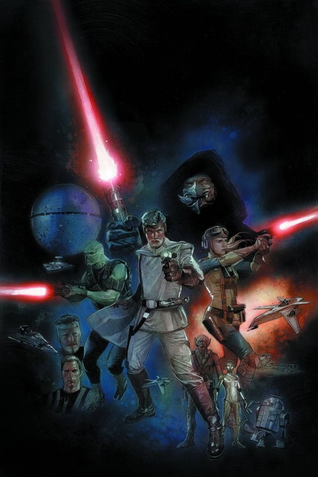 The Star Wars Comic Book Artwork 1