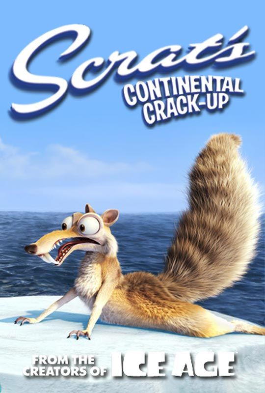 Scrat's Continental Crack Up Poster
