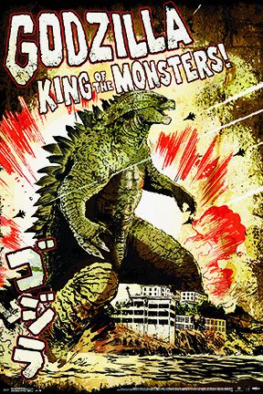 Godzilla Wall Poster 2