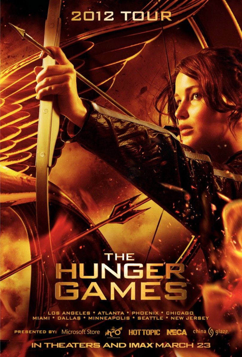 The Hunger Games Mall Tour Poster