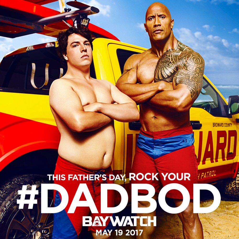 Baywatch Father's Day Poster