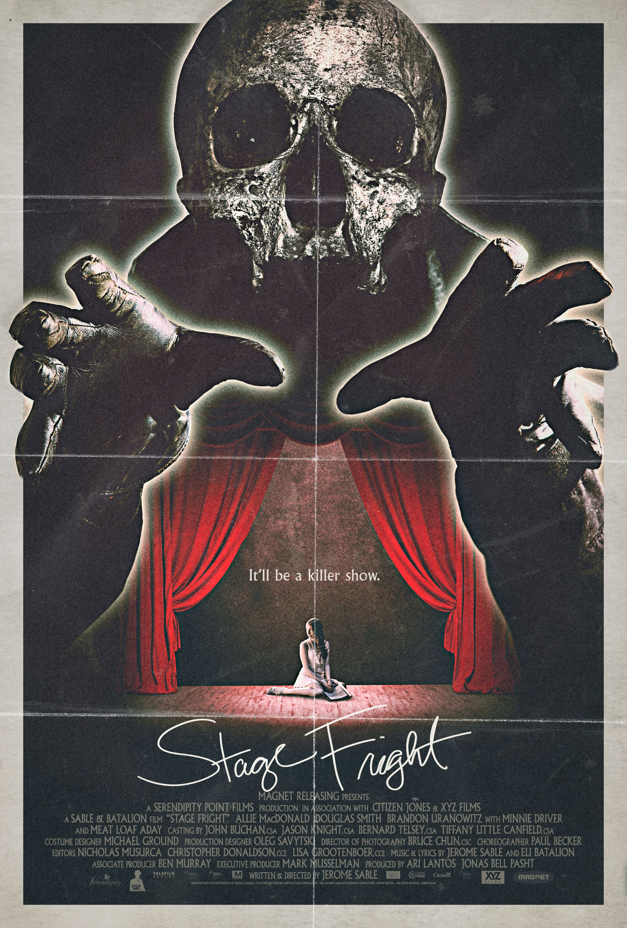 Stage Fright Alternate Poster 1