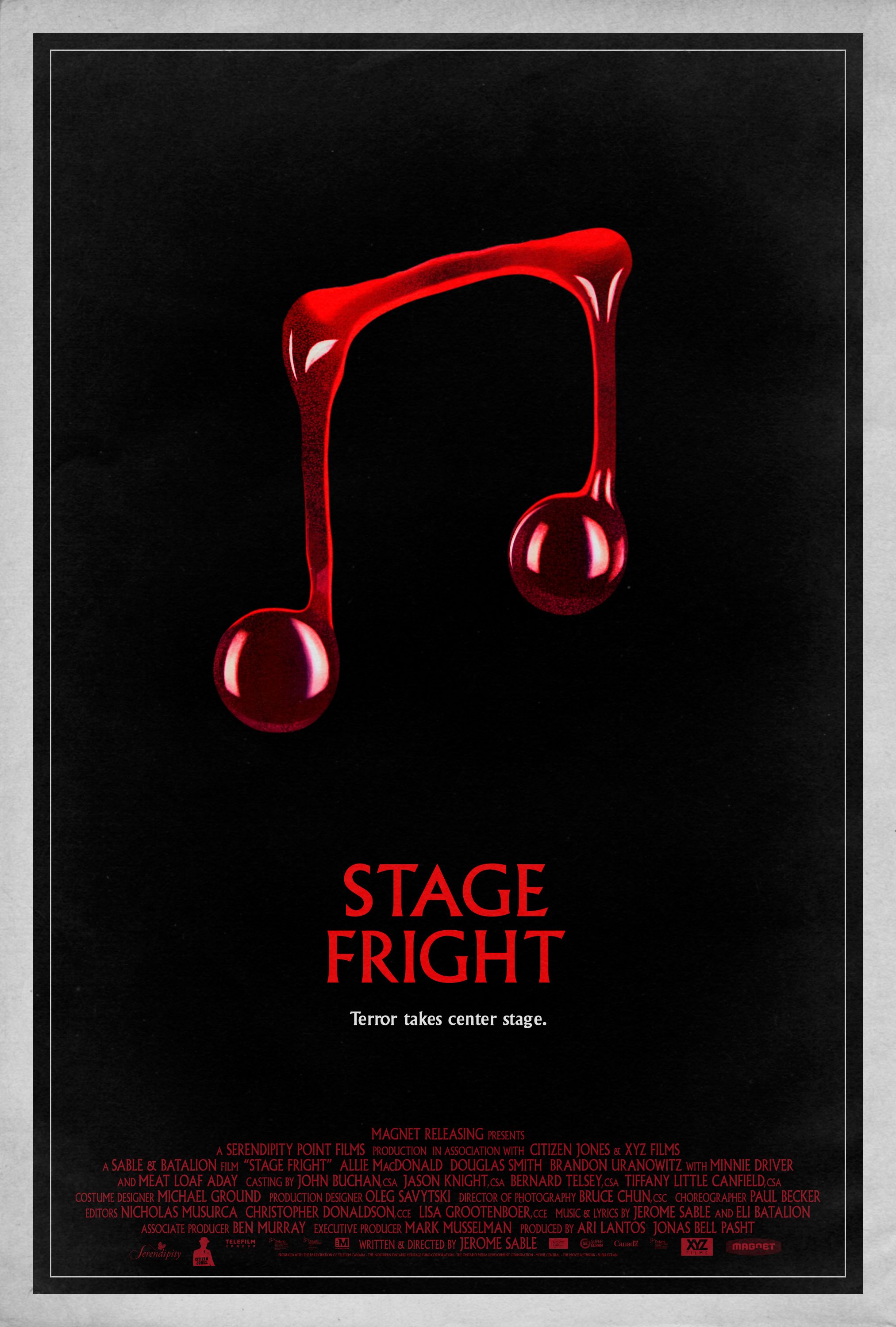 Stage Fright Alternate Poster 4