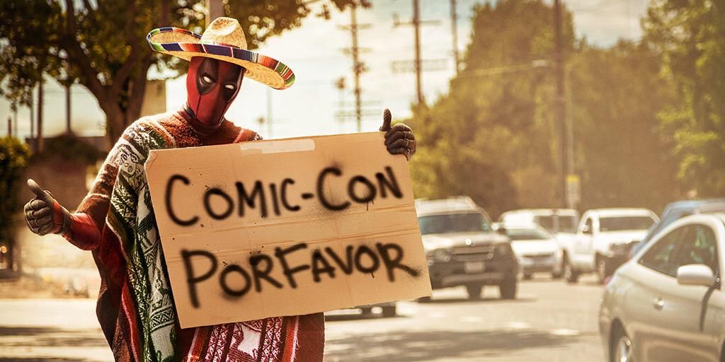 Deadpool Comic-Con Photo