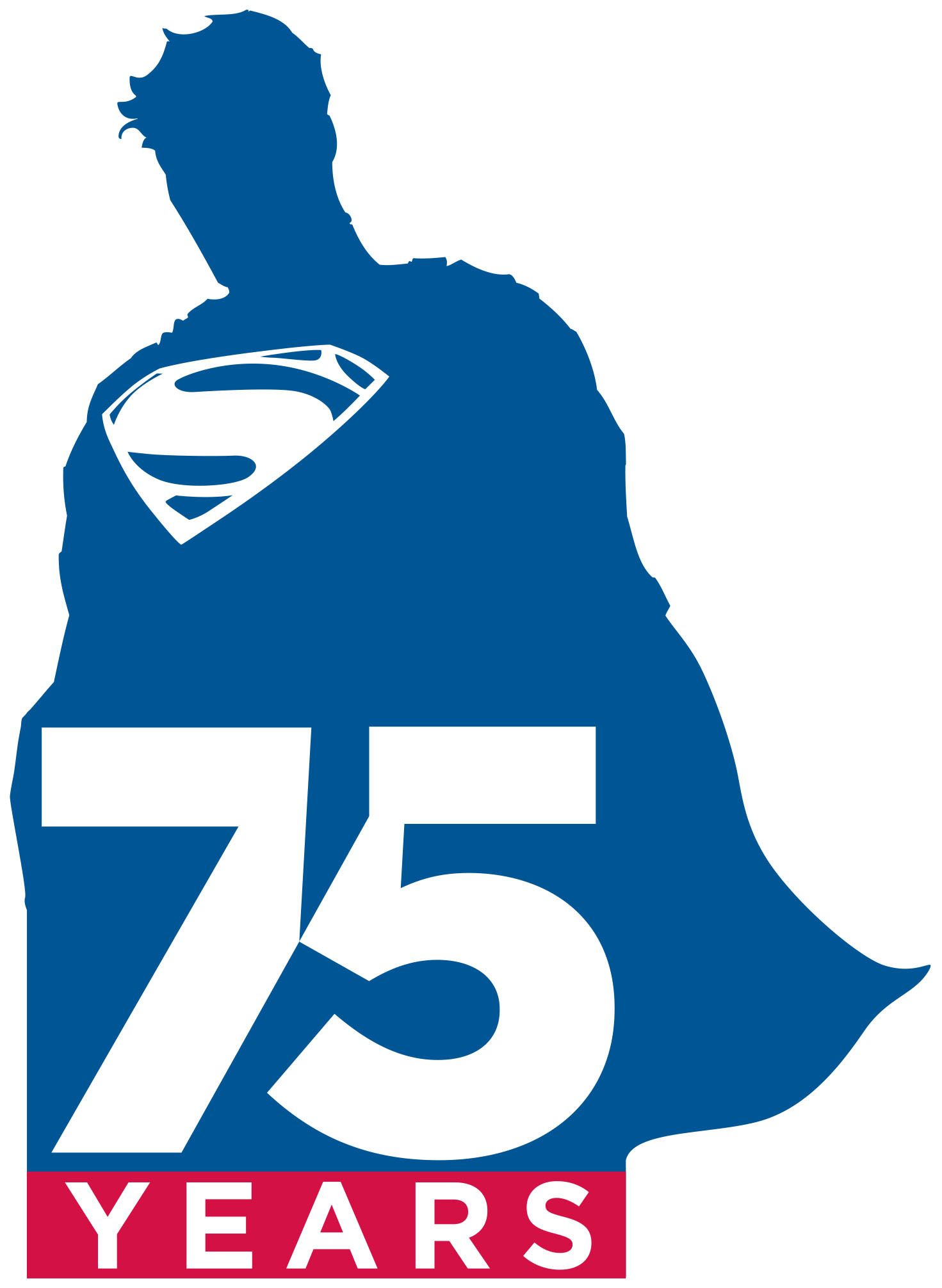 Warner Bros. Superman 75th Anniversary Logo