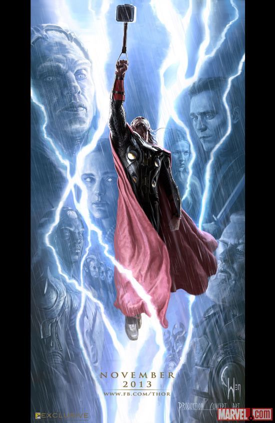 Thor: The Dark World Comic-Con 2013 Concept Art