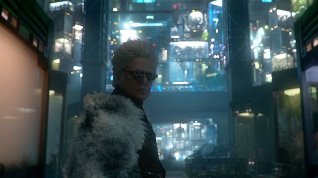 The Collector in Guardians of the Galaxy