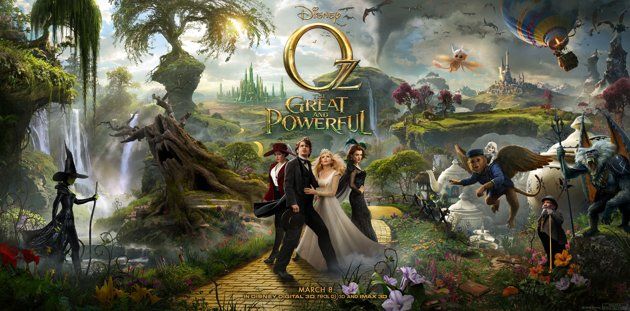 Oz the Great and Powerful Triptych Poster