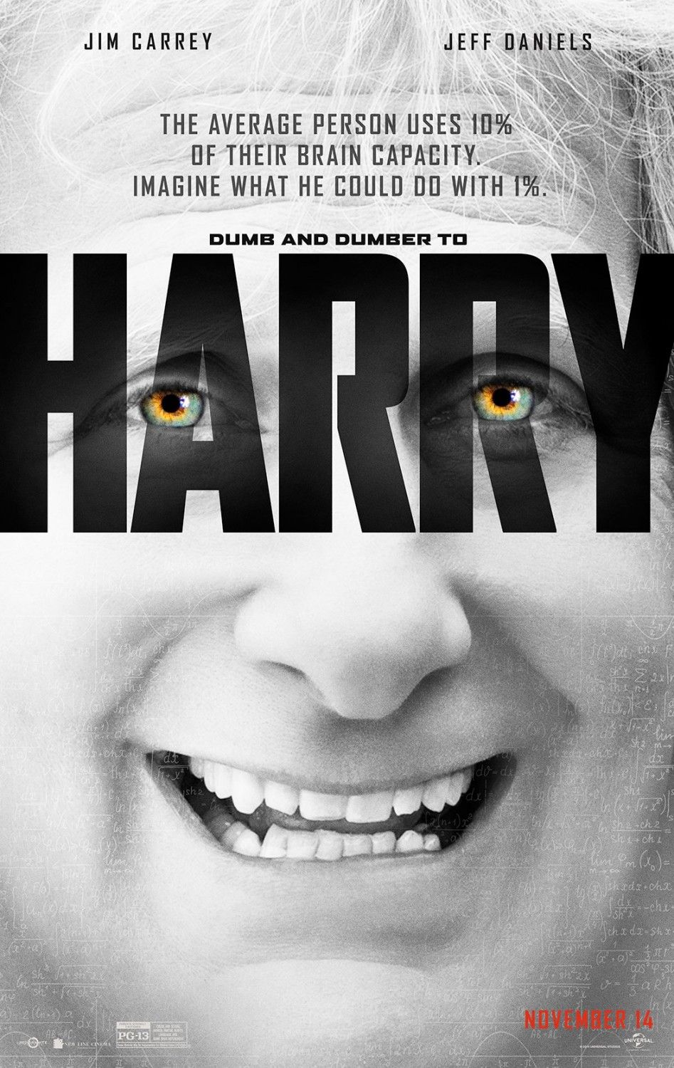 Dumb and Dumber To Poster Harry