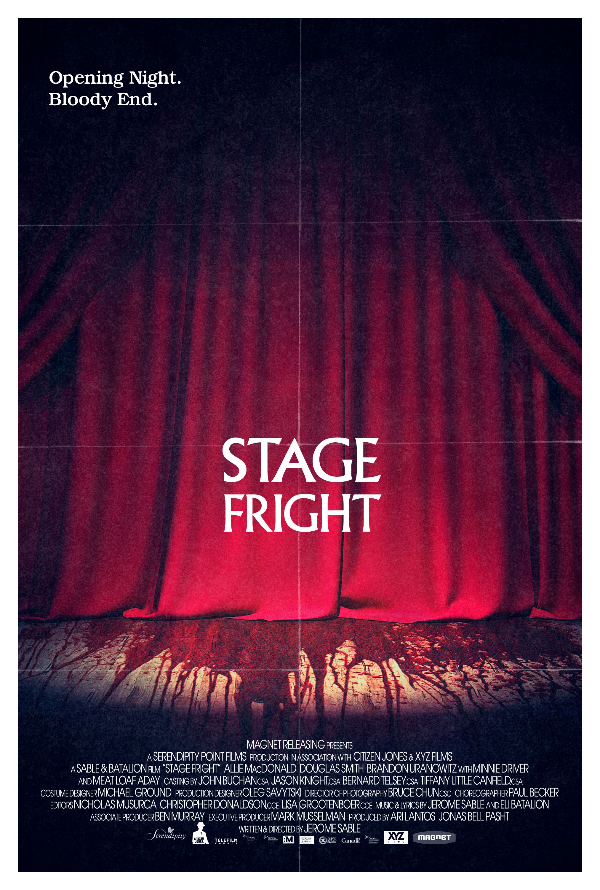 Stage Fright Alternate Poster 3
