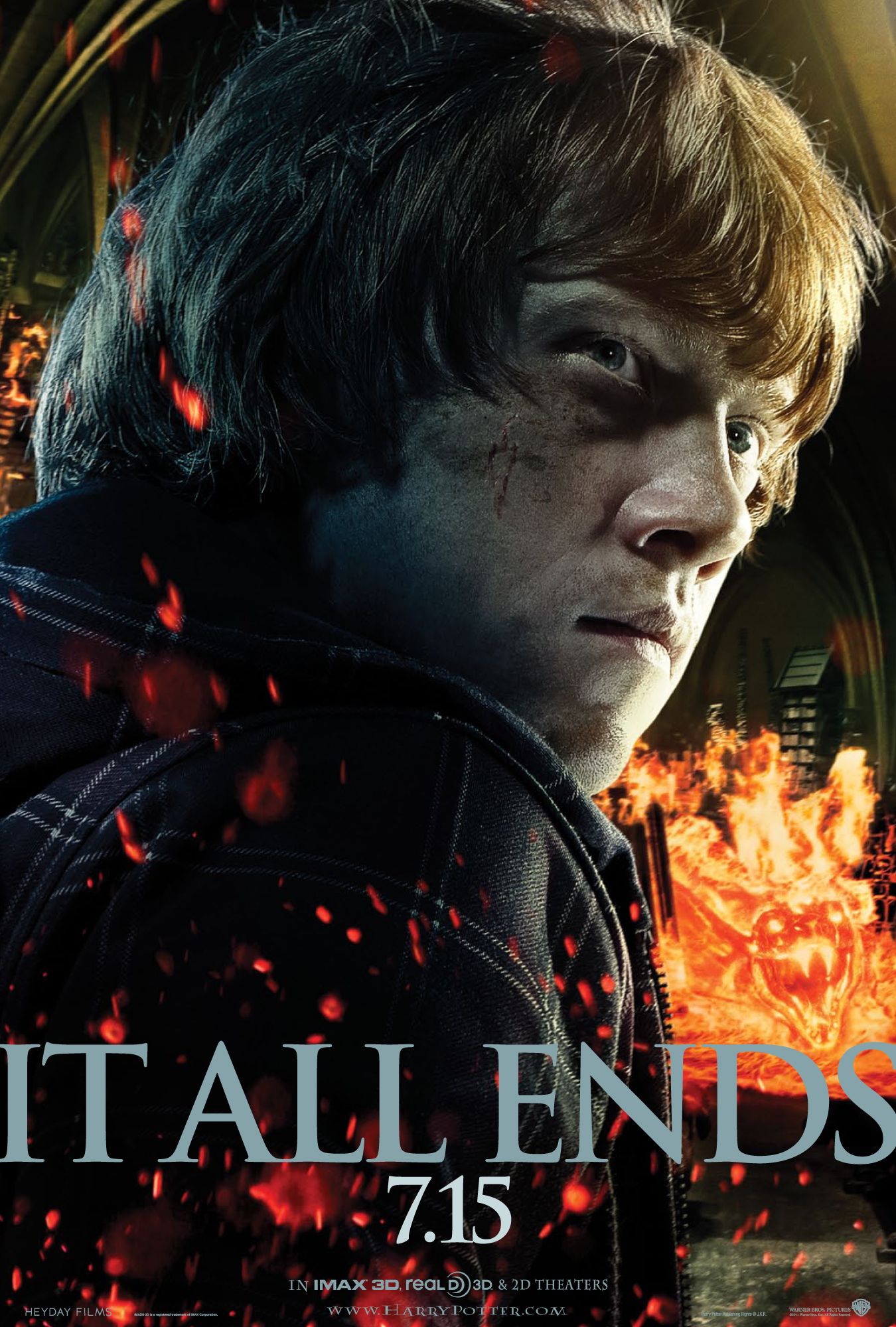 Harry Potter and the Deathly Hallows - Part 2 Ron Poster