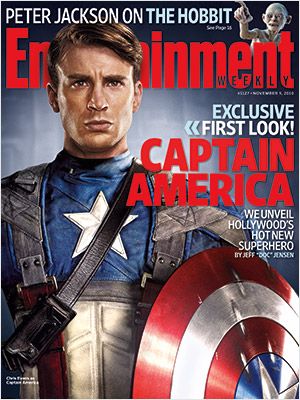 Captain America: The First Avenger Entertainment Weekly Cover