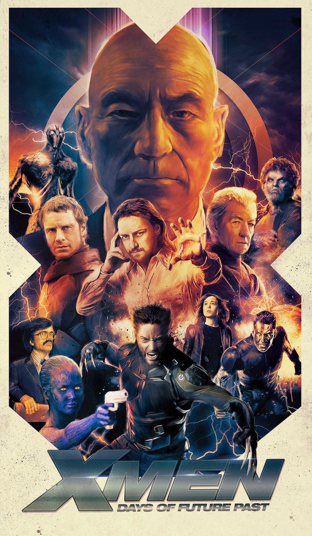 X-Men Days of Future Past Fan Poster
