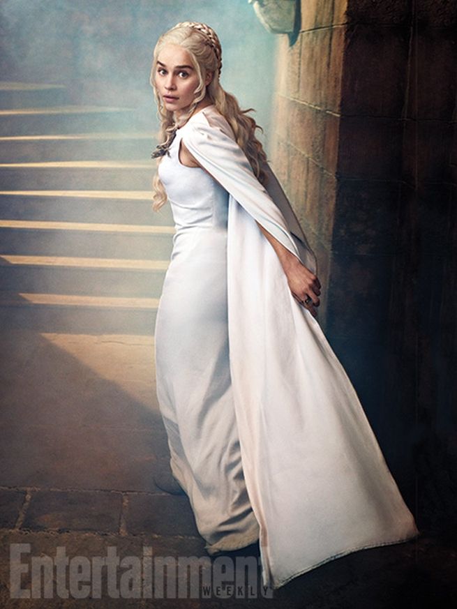 Game of Thrones Season 5 Emilia Clarke Portrait