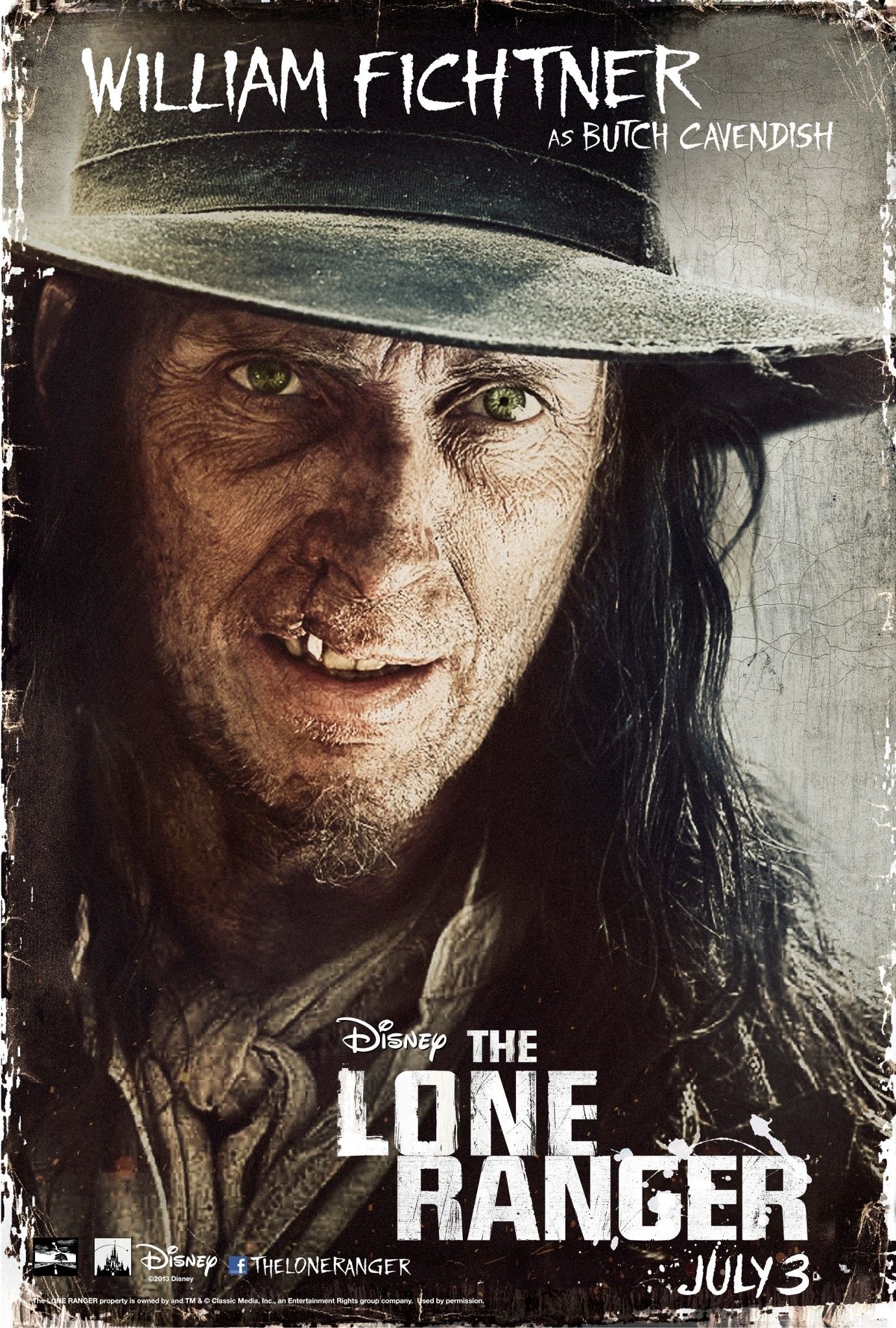 The Lone Ranger Poster with Bucth Cavendish