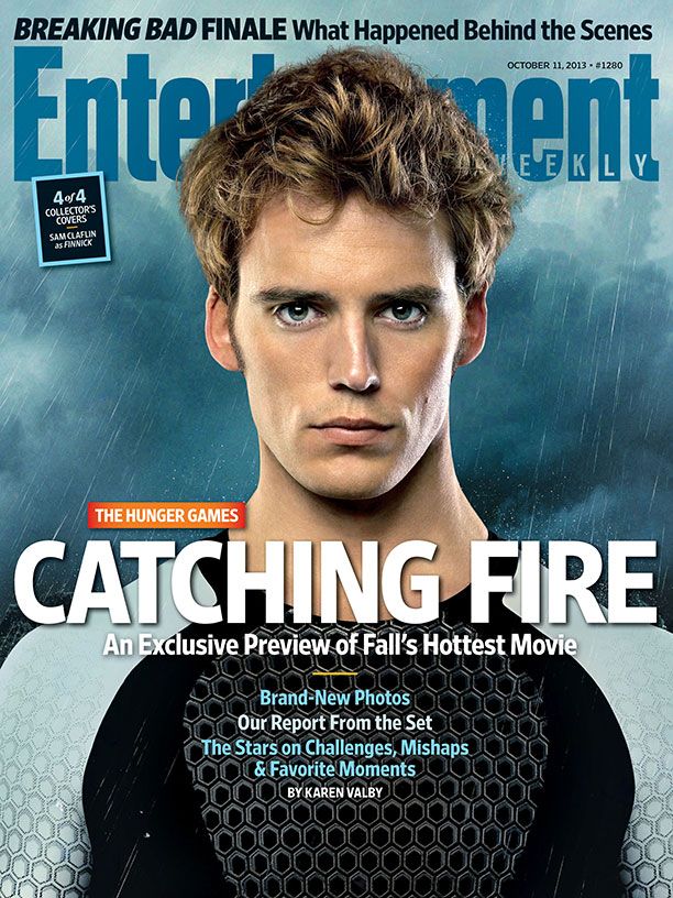 The Hunger Games: Catching Fire Finnick EW Cover