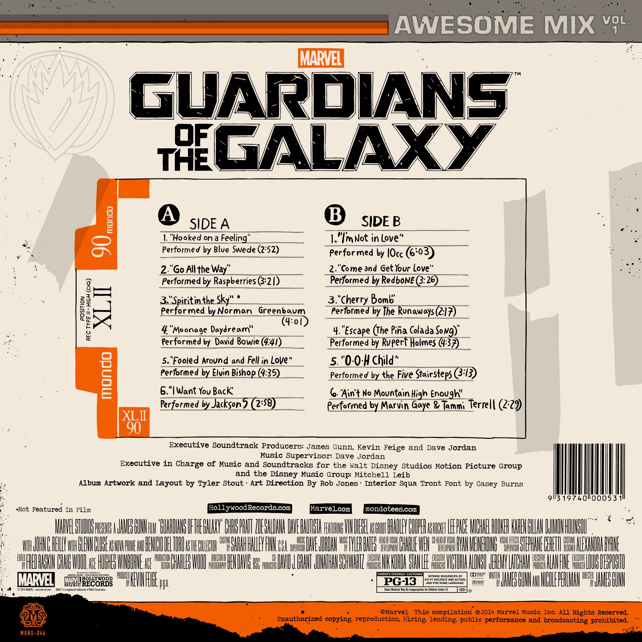 Guardians of the Galaxy Mondo Soundtrack Photo 2