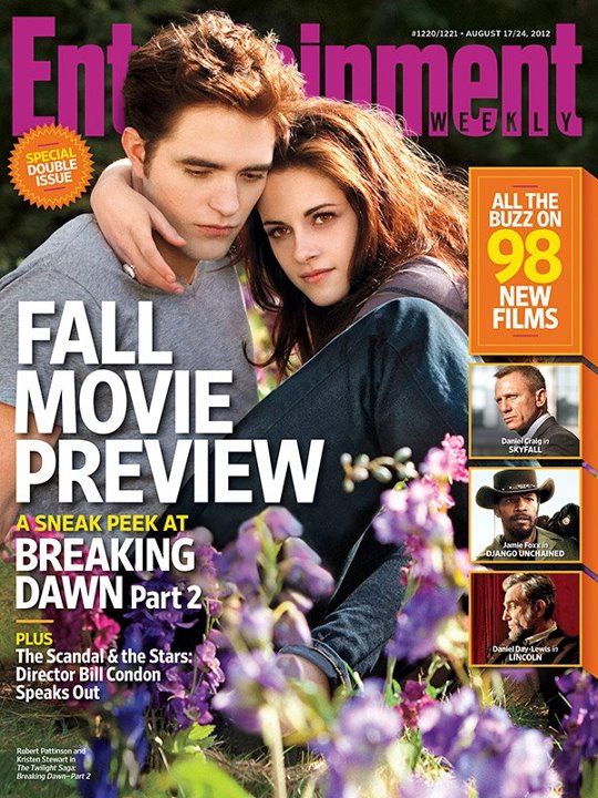 The Twilight Saga: Breaking Dawn - Part 2 EW magazine cover
