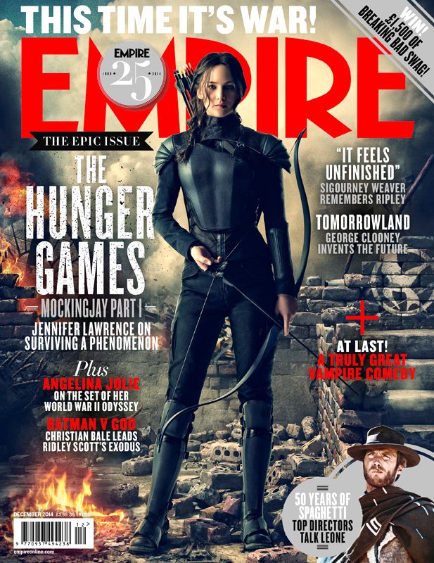 Hunger Games Mockingjay Part 1 Empire Magazine Cover
