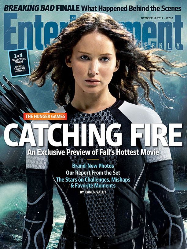 The Hunger Games: Catching Fire Katniss EW Cover