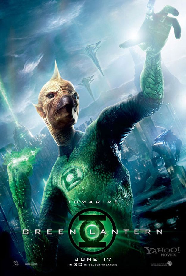 Green Lantern Tomar-Re International Poster