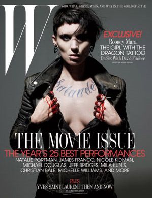 The Girl With the Dragon Tattoo Rooney Mara Photo #1