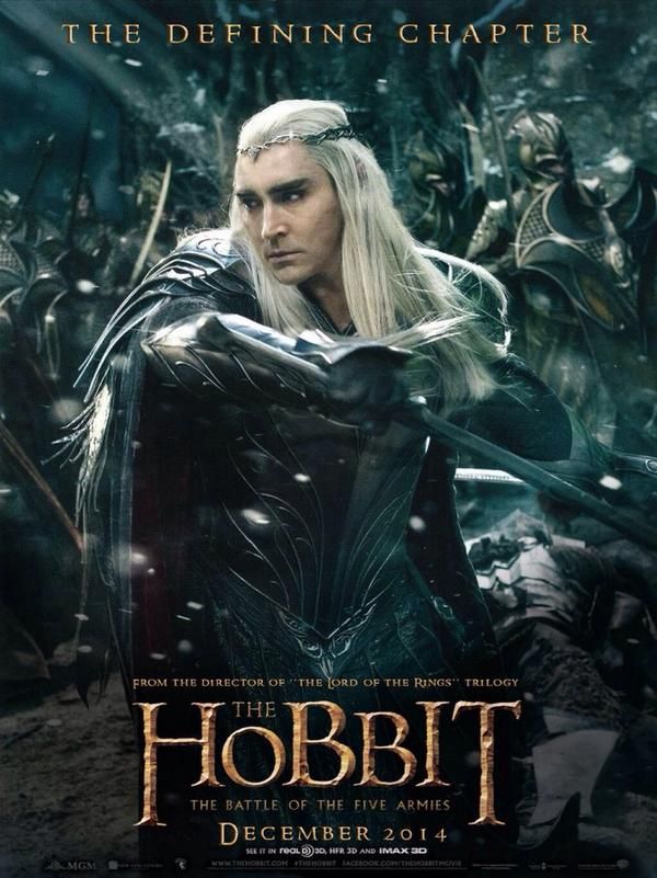 Hobbit Thranduil Poster