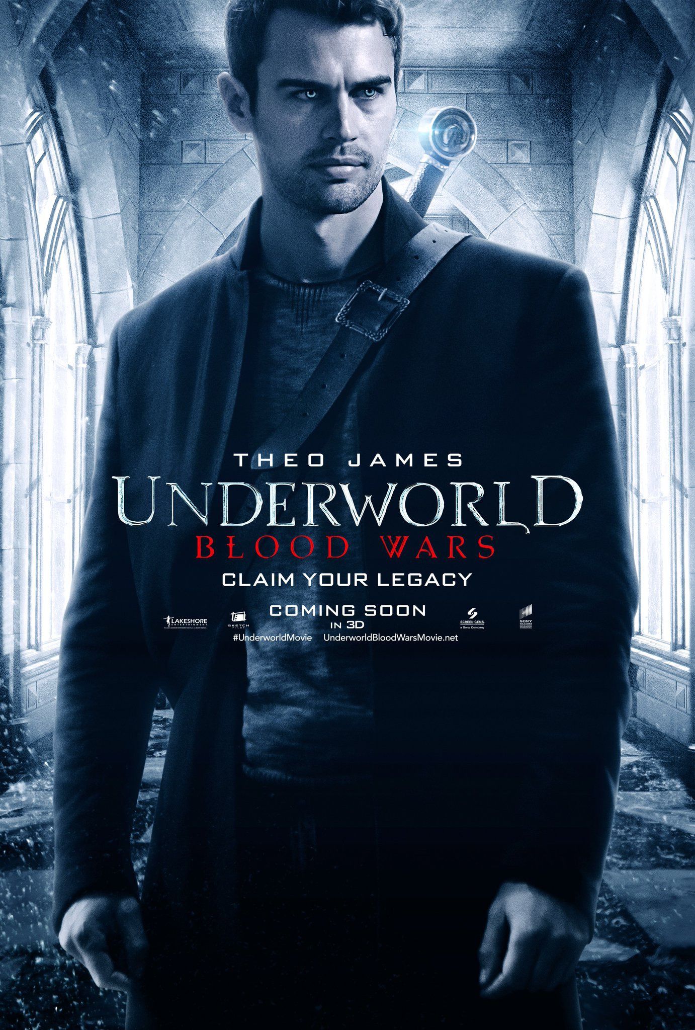 Underworld Blood Wars Theo James Poster