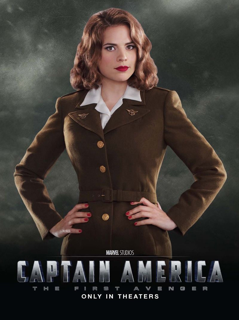 Captain America: The First Avenger Hayley Atwell Poster
