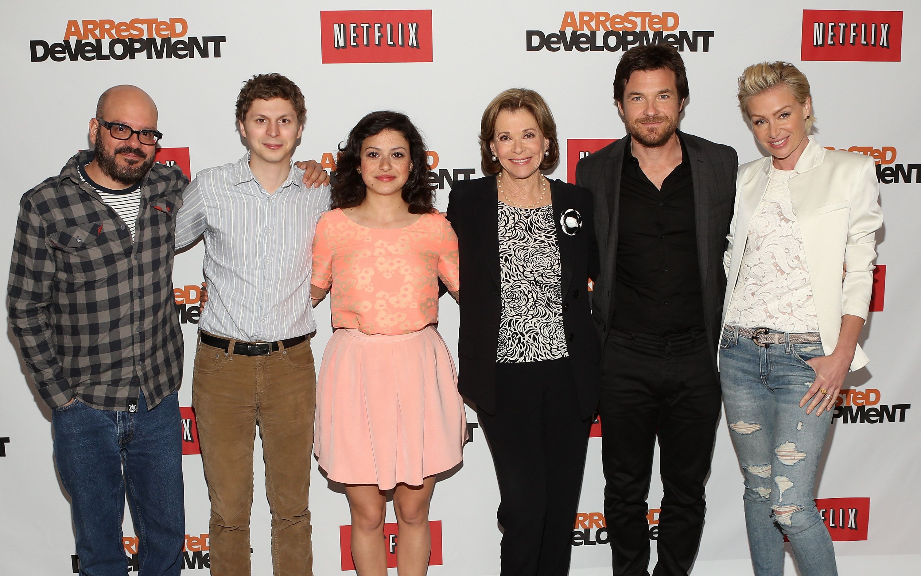 The Bluth Family reunites at the Arrested Development Season 4 press conference
