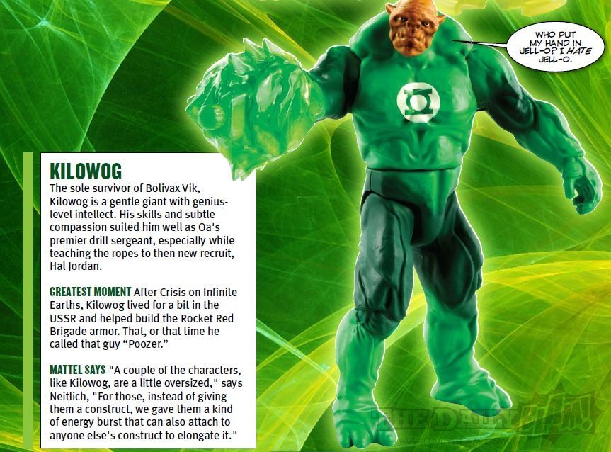 Green Lantern Kilowog Action Figure