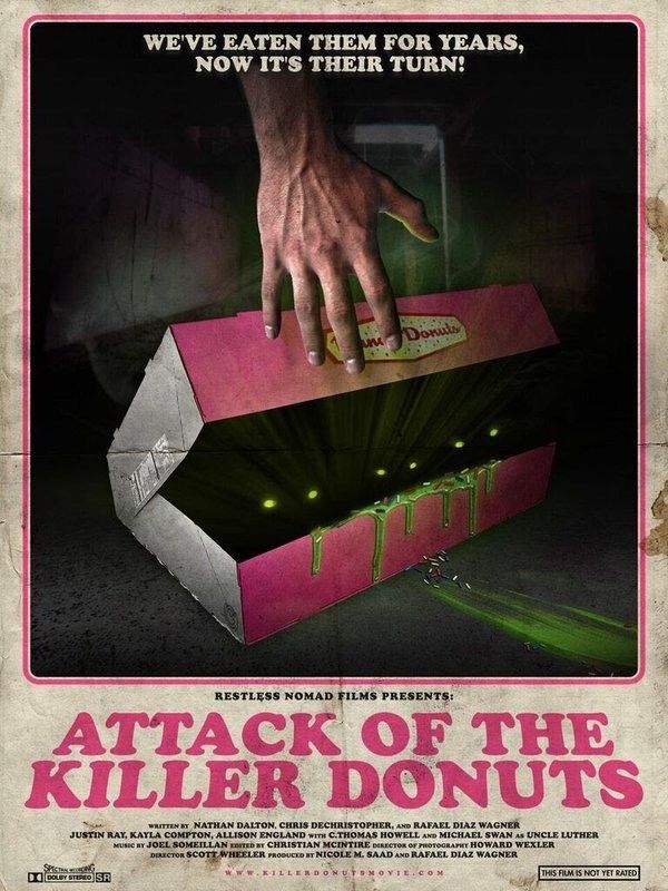 Attack of the Killer Donuts Poster