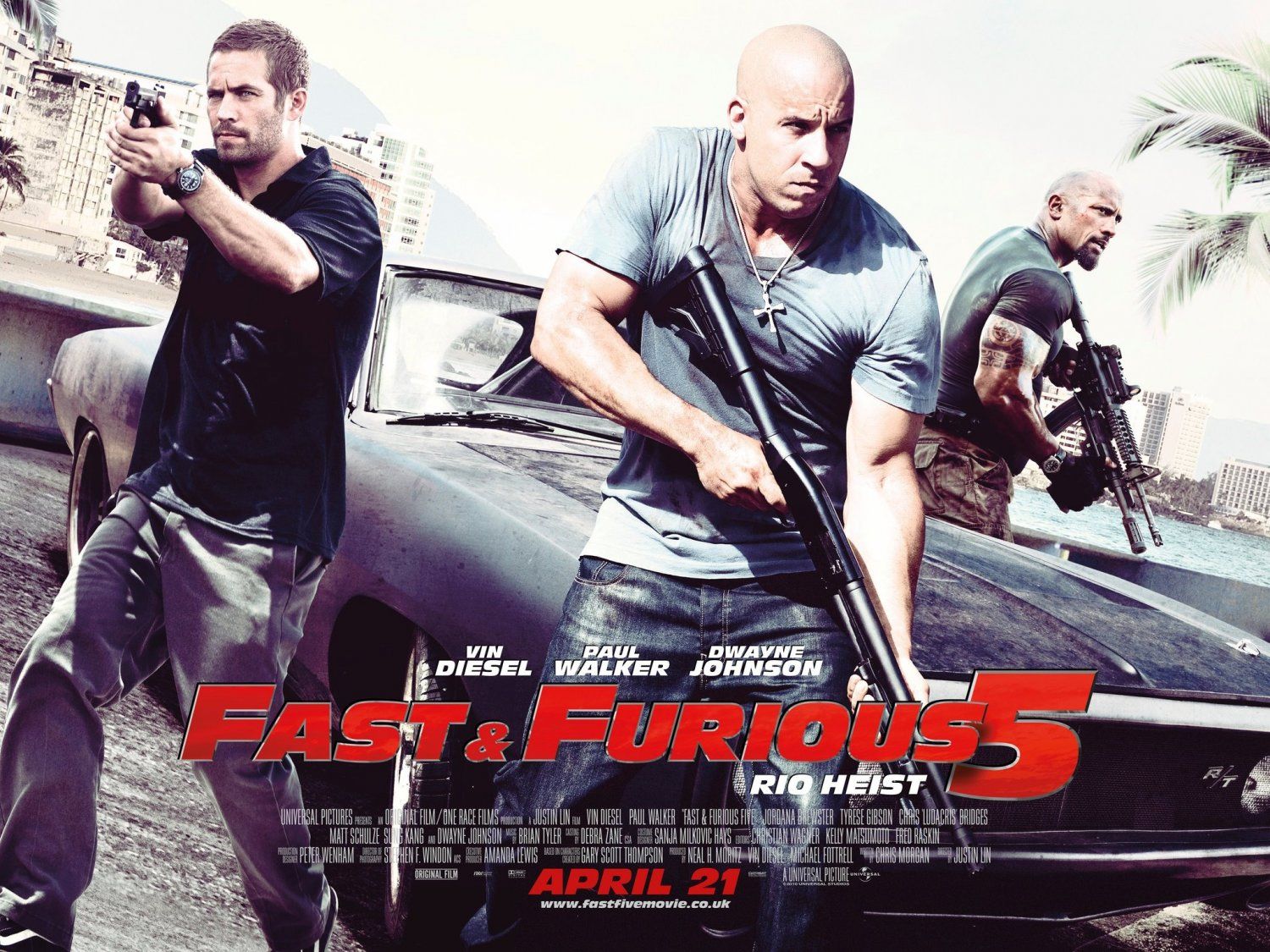 Fast Five International Poster