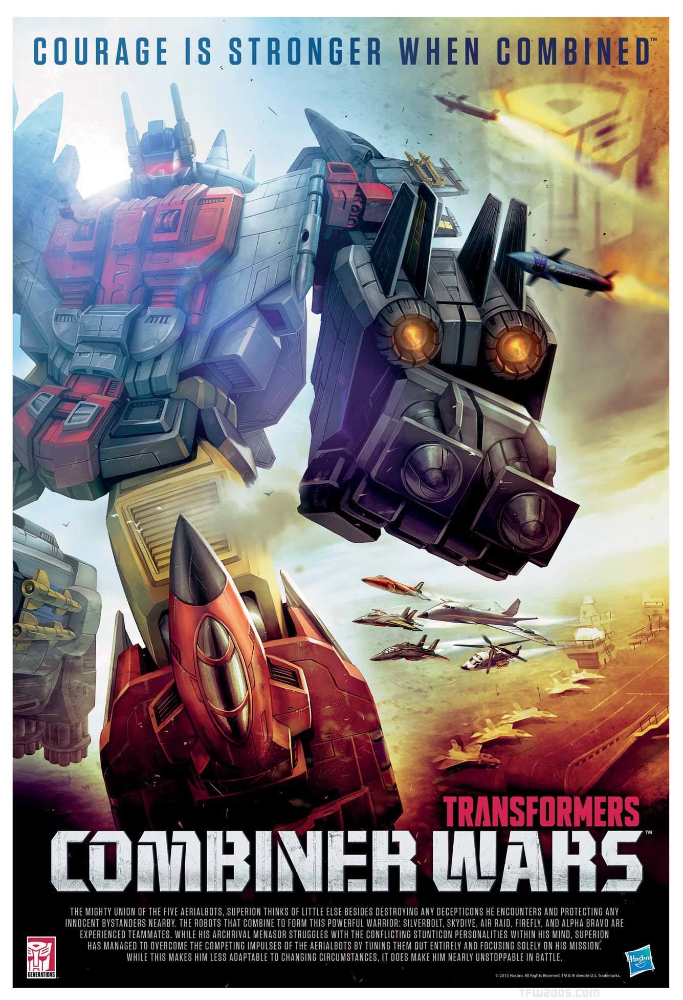Transformers Combiner Wars poster