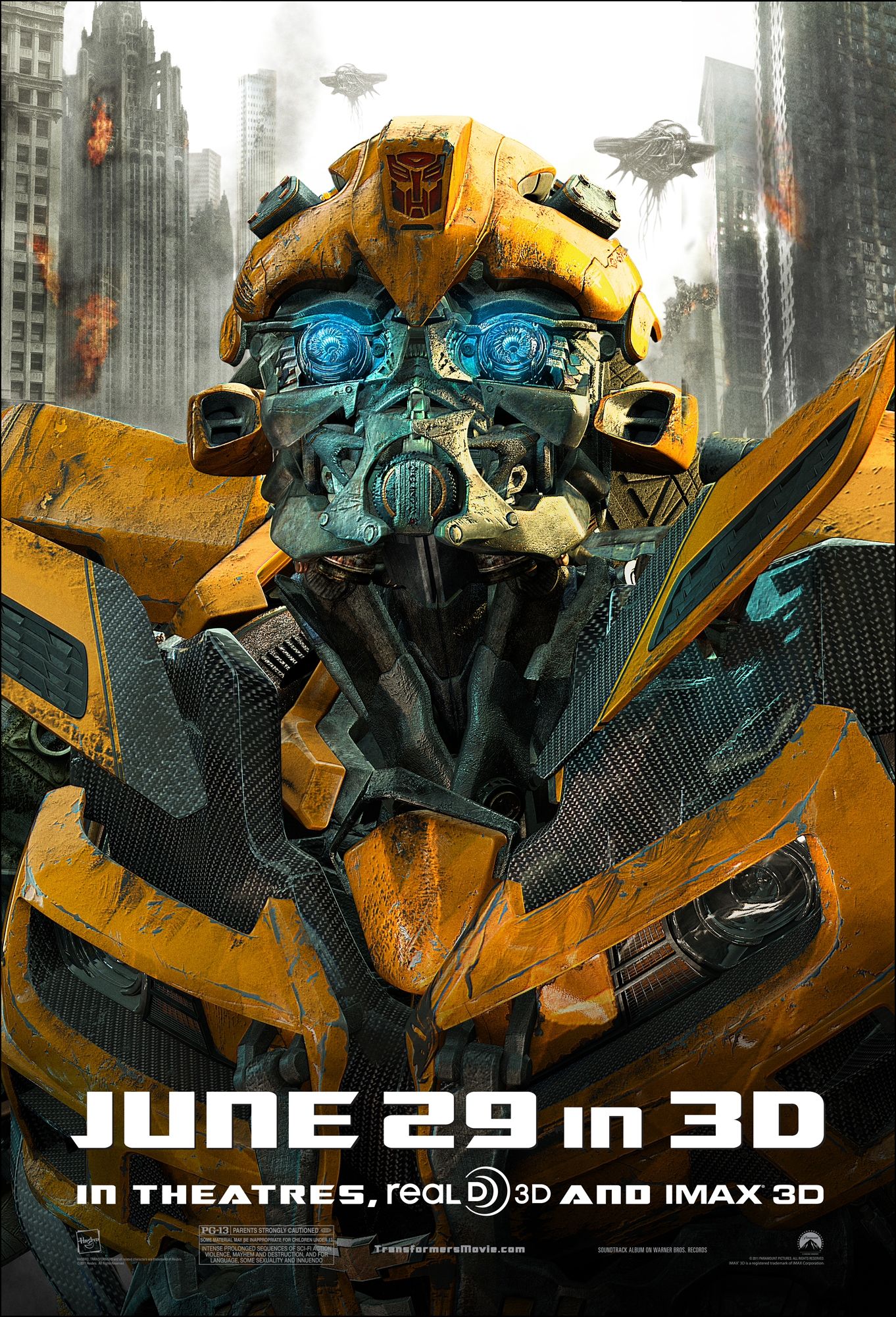 Transformers: Dark of the Moon Bumblebee Poster
