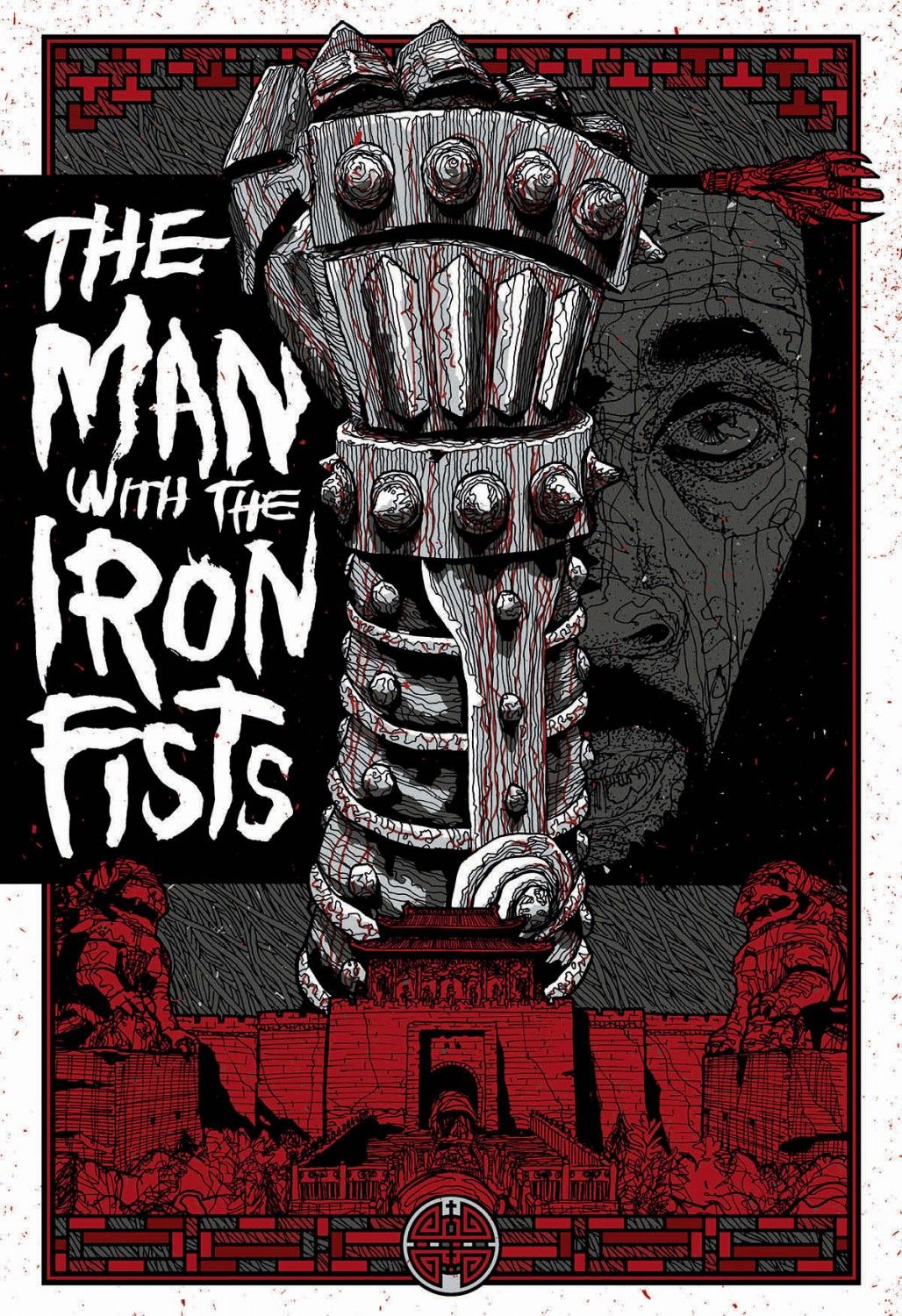 The Man with the Iron Fists Poster 1