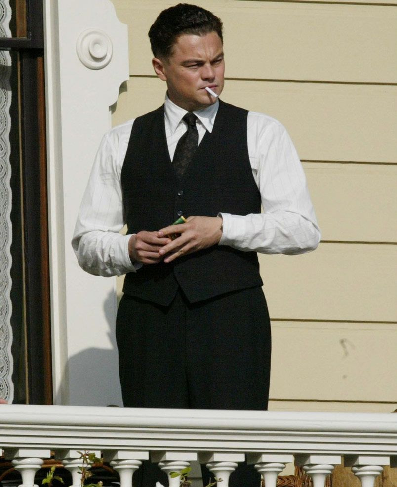 Leonardo DiCaprio portraying J. Edgar Hoover in J. Edgar