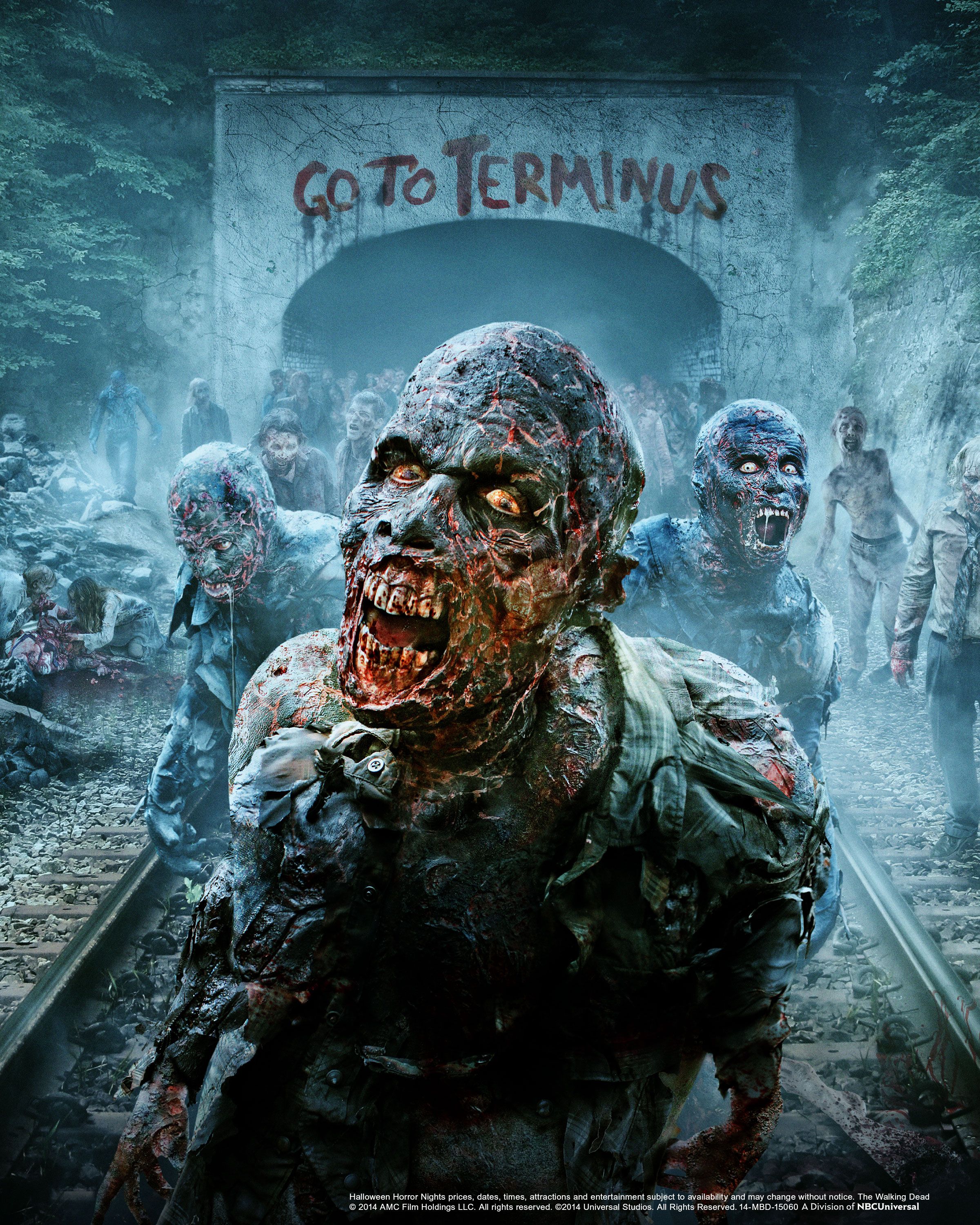 The Walking Dead Halloween Horror Nights Poster