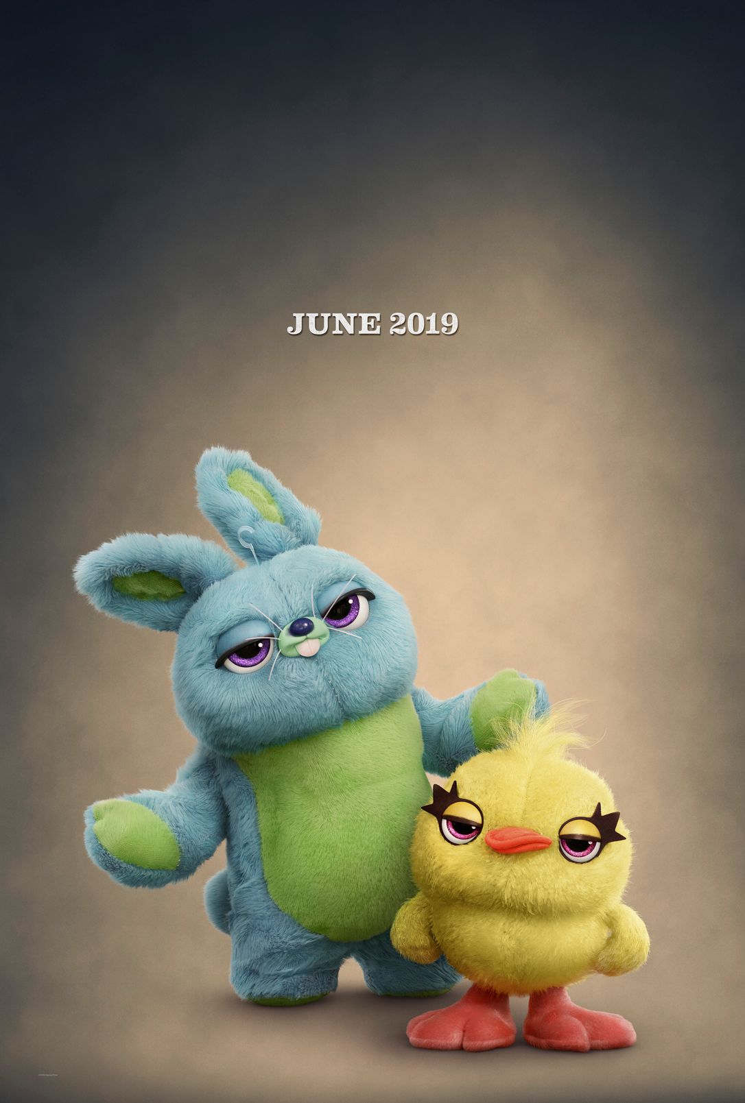 Toy Story 4 Ducky and Bunny poster