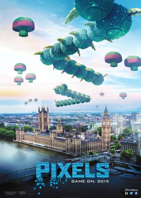 Pixels Centipede Poster