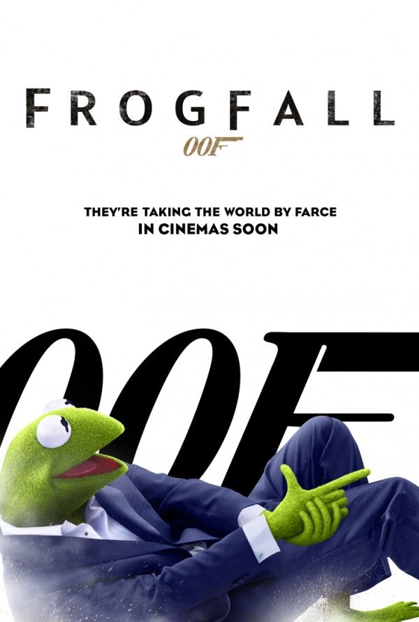 Muppets Most Wanted Skyfall Parody Poster