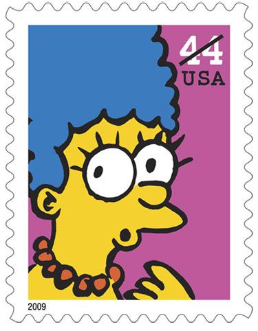 The Simpsons Postage Stamps #5